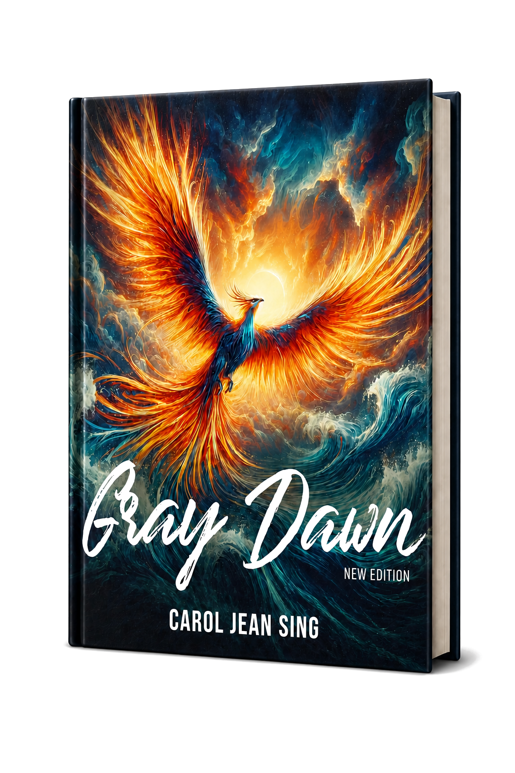 Gray Dawn, New Edition by Dr. Carol Jean Sing shown as a hardcover book